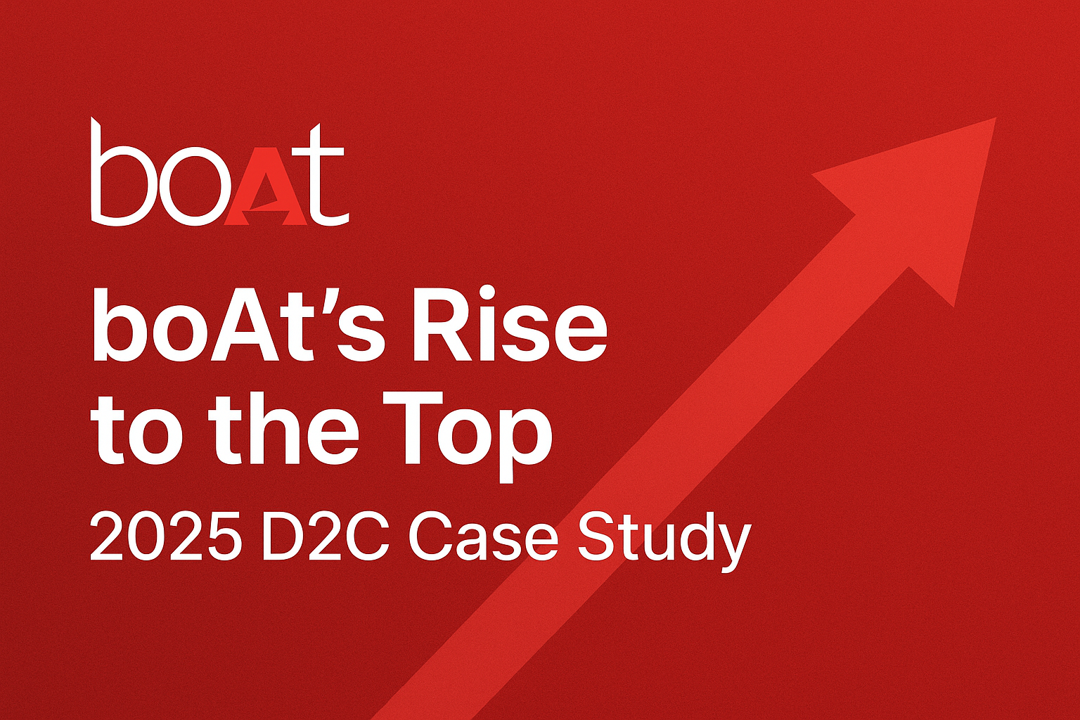 boAt’s Rise to the Top 2025 D2C Case Study