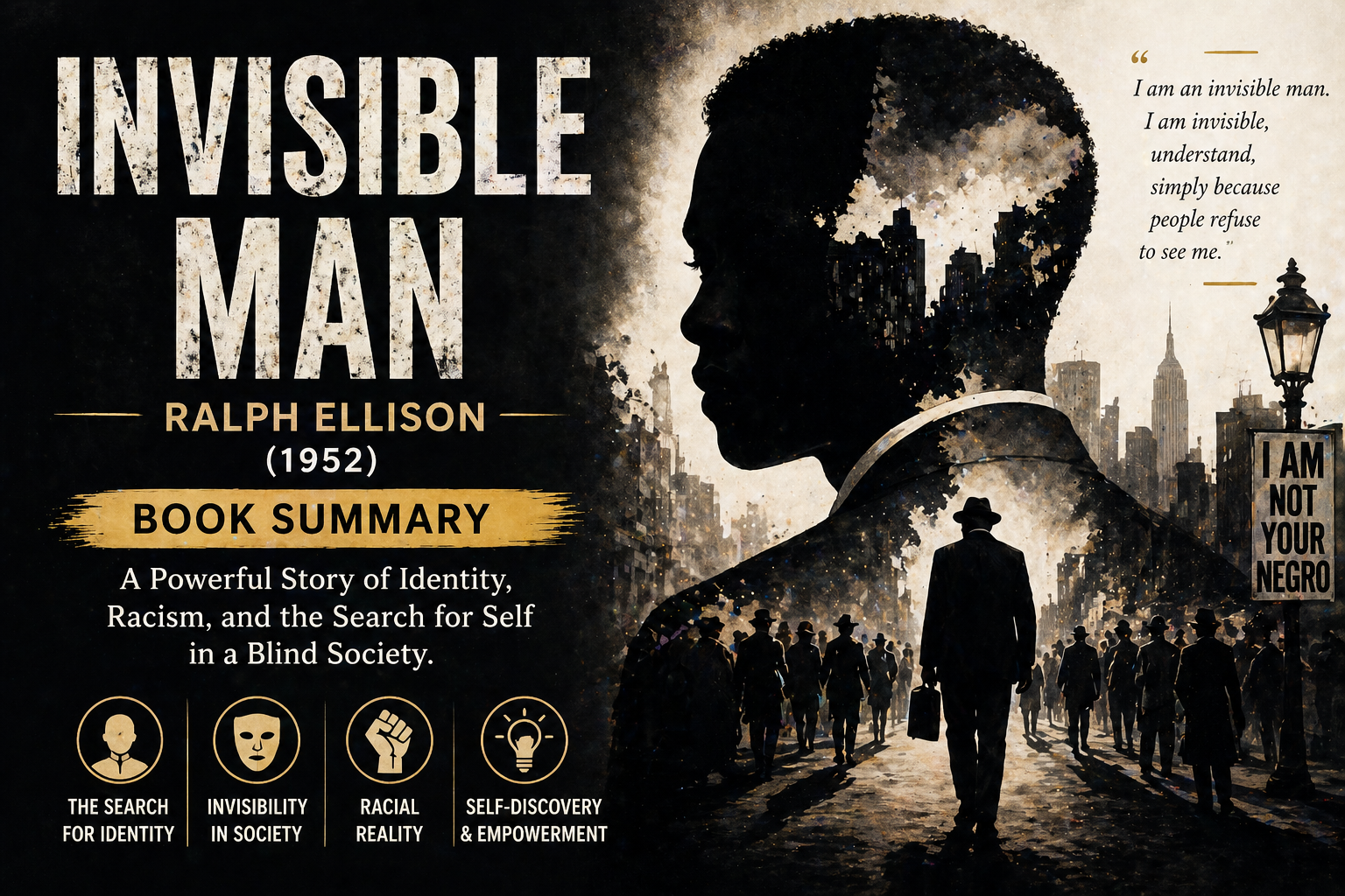 invisible man book summary